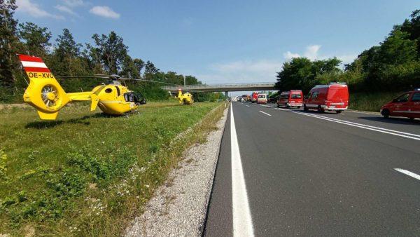 Ужасная авария в Бургенланде: двое погибших и четверо тяжелораненых